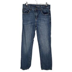 Childrens Place Straight Leg Jeans 14 Blue Denim Cotton Boys